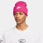 Nike U Nk Peak Beanie Tc Fut F24 L - hyper pink/white