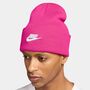 Nike U Nk Peak Beanie Tc Fut F24 L - hyper pink/white