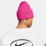 Nike U Nk Peak Beanie Tc Fut F24 L - hyper pink/white