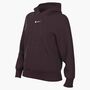 Nike W Nsw Phnx Flc Std Po Hoodie - burgundy crush/sail