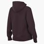 Nike W Nsw Phnx Flc Std Po Hoodie - burgundy crush/sail