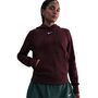 Nike W Nsw Phnx Flc Std Po Hoodie - burgundy crush/sail