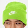 Nike K Nk Peak Beanie Tc Fut - volt/white