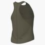 Nike W Nk Df Vctry Tank - medium olive/white