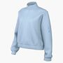 Nike W Nk 24.7 Df Hz Top Soft Knit - celestine blue/work blue