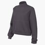 Nike W Nk 24.7 Df Hz Top Soft Knit - thunder grey/dark shadow