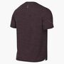 Nike M Nk Dfadv Stride Ss Top - burgundy crush/htr/reflective silv