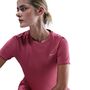 Nike W Nk Swift Df Ss Top - sweet beet/reflective silv