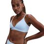 Nike W Nk Df Triangle Bra - celestine blue/work blue