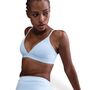 Nike W Nk Df Triangle Bra - celestine blue/work blue