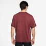Nike M Nk Df Heritage Ss Top Wash - dark team red/dark team red