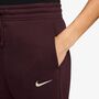 Nike W Nsw Phnx Flc Hr Pant Wide 2 - burgundy crush/sail