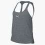 Nike W Np Df Tank Elastika - smoke grey/htr/white