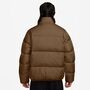 Nike M Sf Club Puffer Jacket 650 - mosswood brown/white