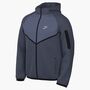 Nike M Nk Tch Mix Wr Hoodie - thunder blue/metallic silver