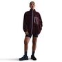 Nike W Nsw Sherpa Full Zip Jkt - burgundy crush/celestine blue