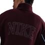 Nike W Nsw Sherpa Full Zip Jkt - burgundy crush/celestine blue