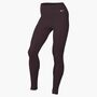 Nike W Nk Df One Hr Tight Useam Wt - burgundy crush/white