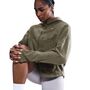 Nike W Nk One Tf Fz Top Polar - medium olive/white