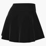 Nike W Nk One Df Hr Skirt Cpsl Spd - black/white