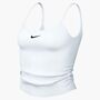 Nike W Nk One Df Tank Cpsl Spd - white/black