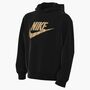Nike K Nsw Club Flc Hdy Gold Satn - black/metallic gold