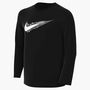 Nike B Nk Df Multi Ls Top Hbr - black/white