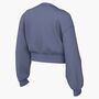 Nike G Nsw Flc Ls Top Cozy - world indigo/white