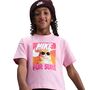 Nike G Nsw Tee Photo Cute Animal - med soft pink