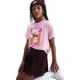 Nike G Nsw Tee Photo Cute Animal - med soft pink