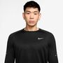 Nike M Nk Df Stride Ls Top - black/reflective silv