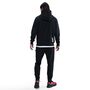 Nike Atm M Nsw Club Hoodie Po Bb Wp - black/sport red