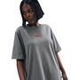 Nike Atm W Nk Peak Wrdmrk Tee - smoke grey