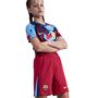 Nike Fcb Y Kinder Nk Df Short Stad Se - salsa red/gym blue/opti yellow