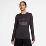 Nike Psg W Nk Df Strk Crew Top K Se - off noir/particle grey