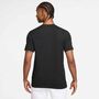 Nike M Nsw Tee Just Do It Swoosh - black/sapphire/sail/saffron quartz