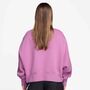 Nike W Nsw Phnx Flc Oos Crew - lt magenta/sail