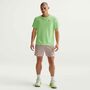 Nike M Nk Df Uv Miler Ss - lime blast/reflective silv