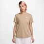 Nike W Nsw Club Ss Tee - linen/white