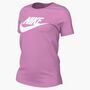 Nike W Nsw Club Ss Tee Icn Ftra - lt magenta/white