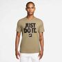 Nike M Nsw Tee Fran Jdi Verbiage - parachute beige