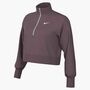 Nike W Nsw Phnx Flc Qz Crop - tattoo/sail