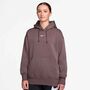 Nike W Nsw Phnx Flc Os Po Hoodie - tattoo/sail