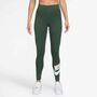 Nike W Nsw Nk Clsc Gx Hr Tight Ftra - fir/white