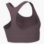 Nike W Nk Swsh Med Spt Bra - tattoo/white