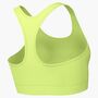 Nike W Nk Swsh Med Spt Bra - lt lemon twist/white
