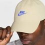 Nike U Nk Club Cap U Cb Fut Wsh L - lt khaki/sapphire