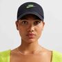 Nike U Nk Club Cap U Cb Fut Wsh L - black/mean green