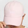 Nike U Nk Club Cap U Cb Swsh L - pink foam/white