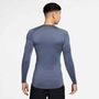 Nike M Np Df Tight Top Ls - diffused blue/black
